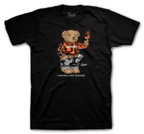 Retro Starfish Shirt - Cheers Bear - Black