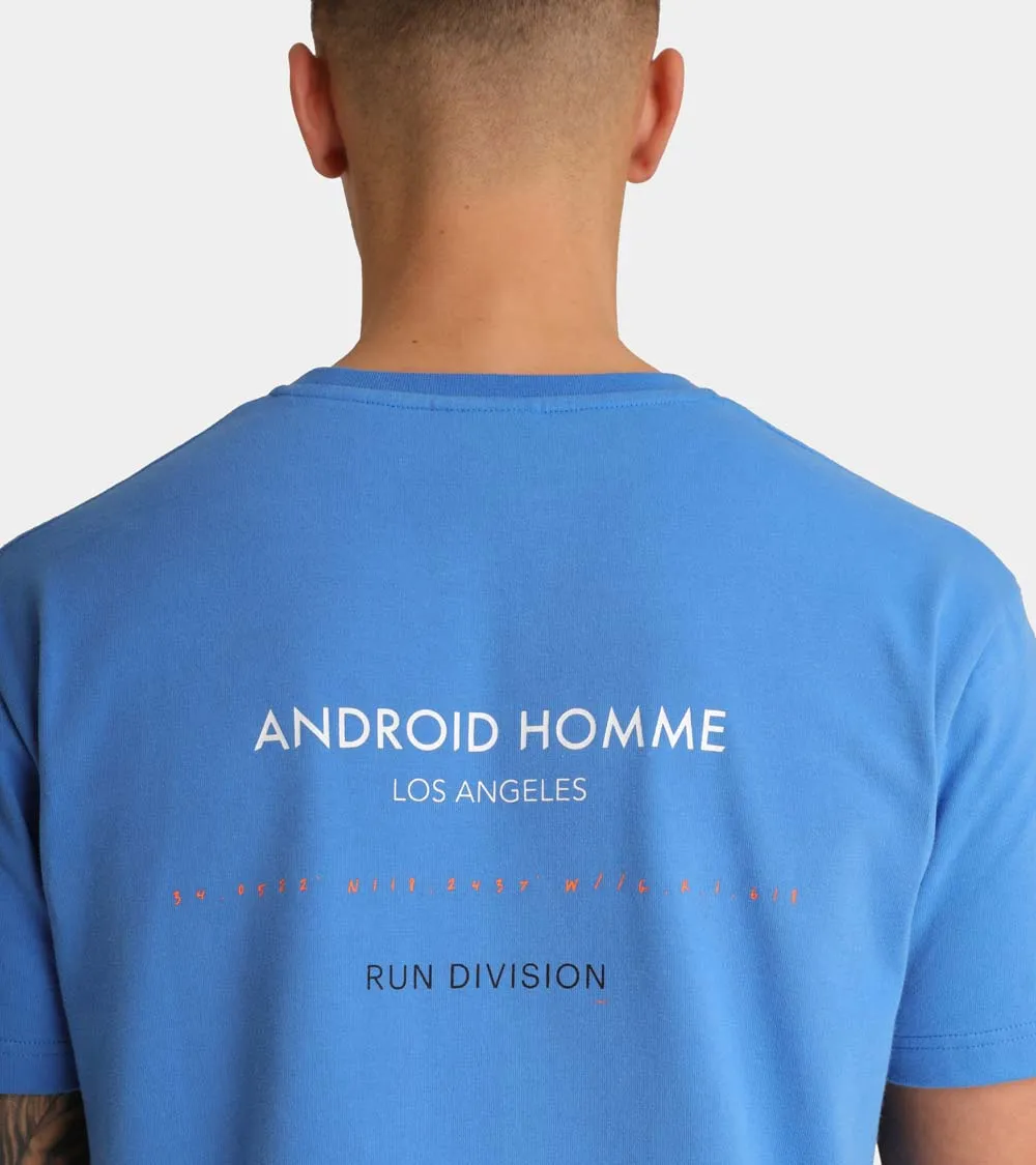 Run Division T-Shirt | Blue AHTA231-27