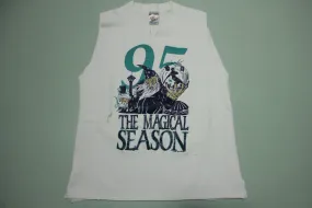 Seattle Mariners Magical Season 1995 Vintage 90's Cut Off Sleeveless Sweatshirt