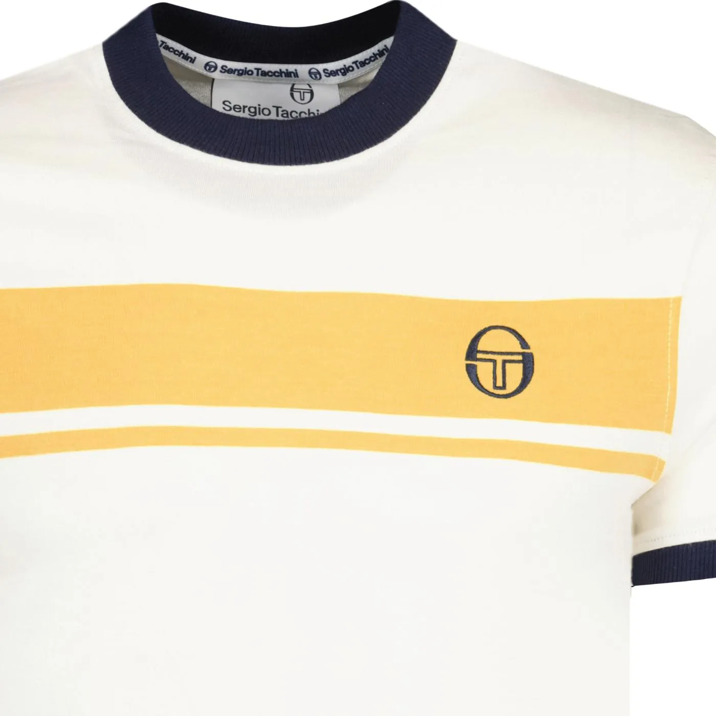 Sergio Tacchini Master T-Shirt Cream/Yellow