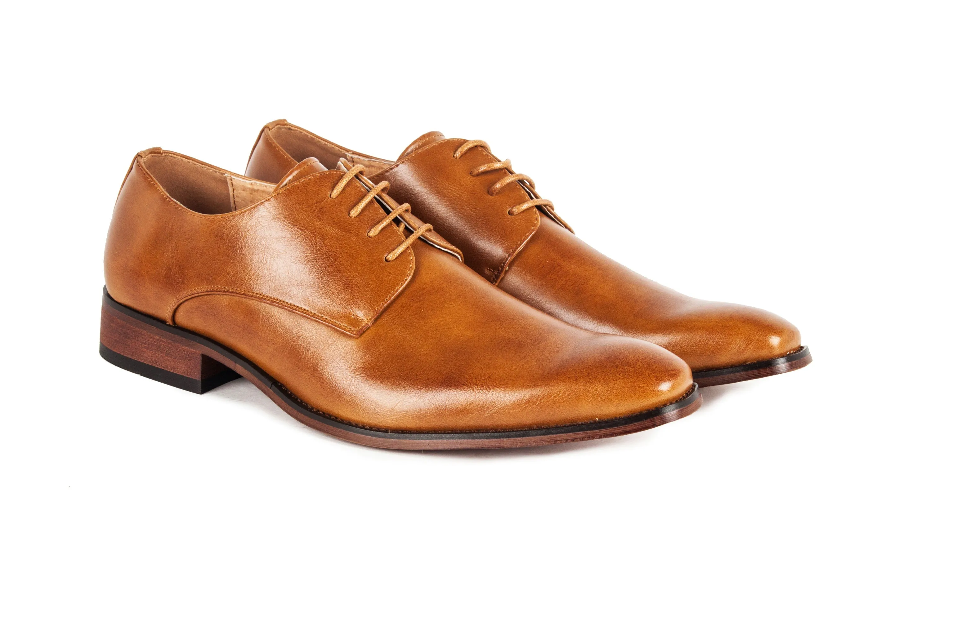 Signature Men's Plain Toe Dress Shoes