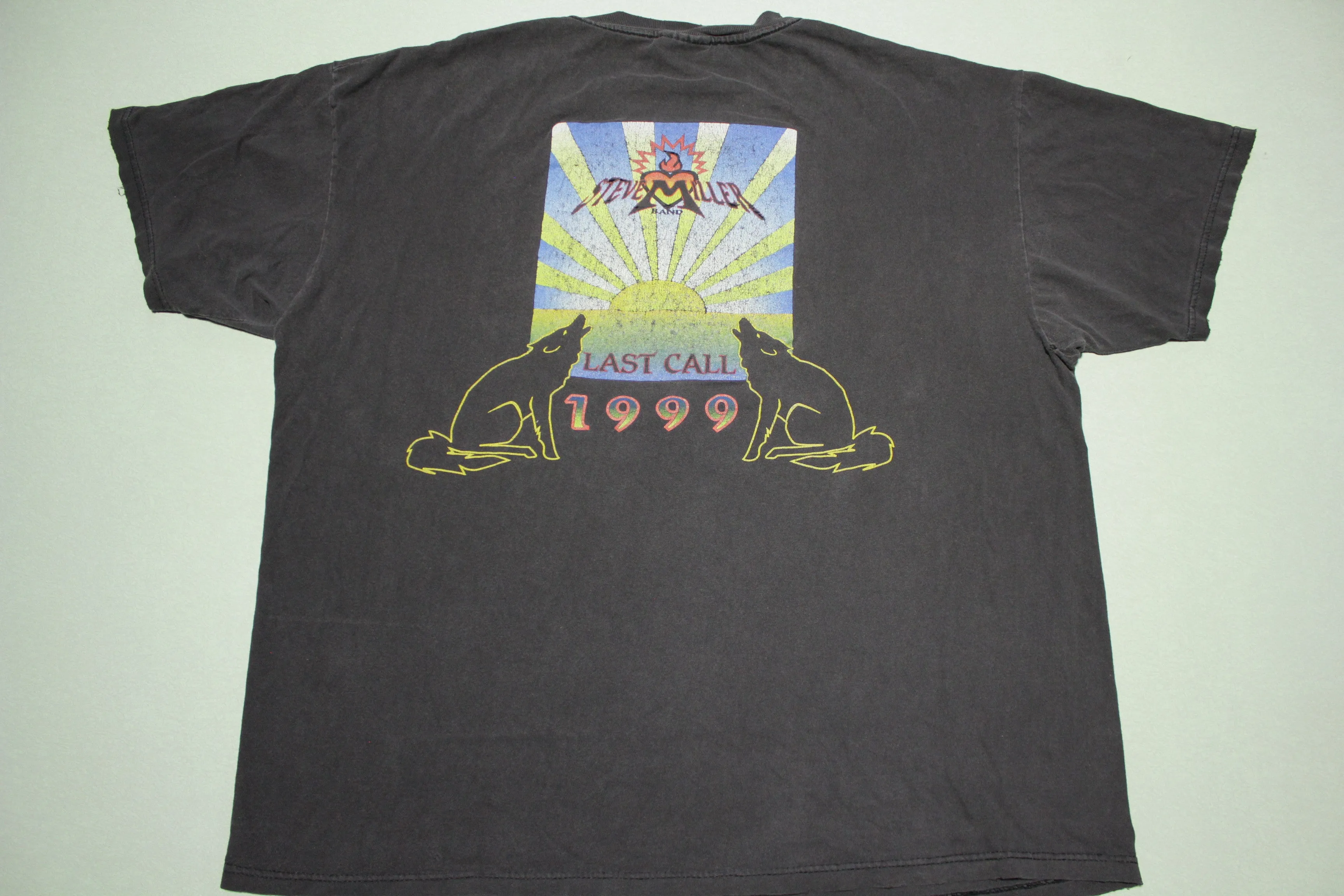 Steve Miller Band Last Call Vintage 1999 Winterland Tour T-Shirt