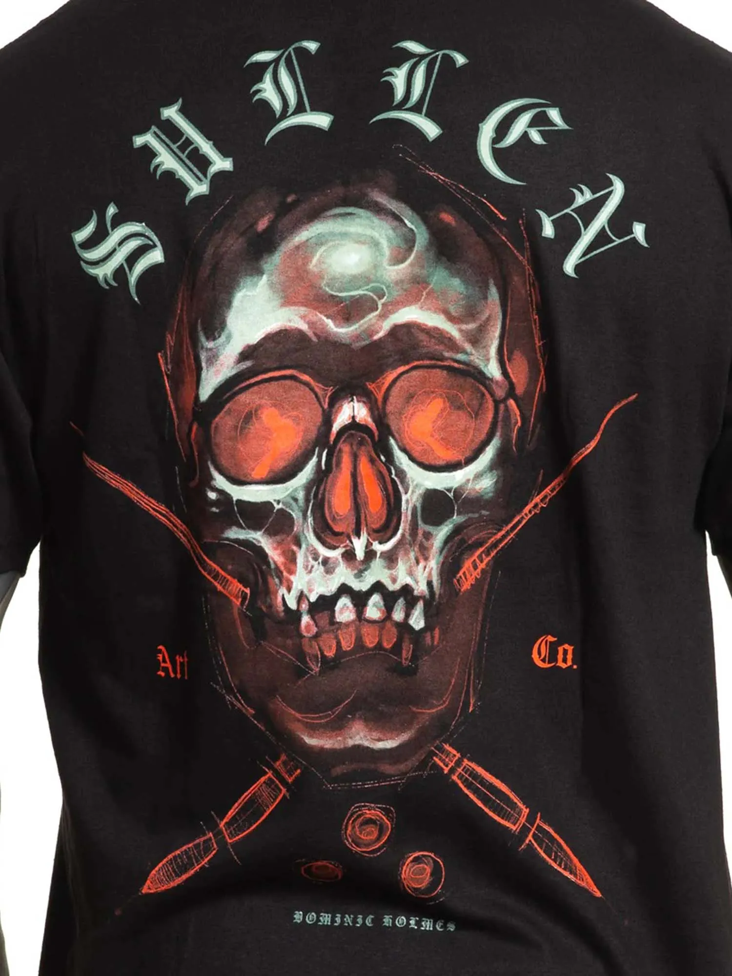 Sullen Men's Glow Skull Standard T-shirt