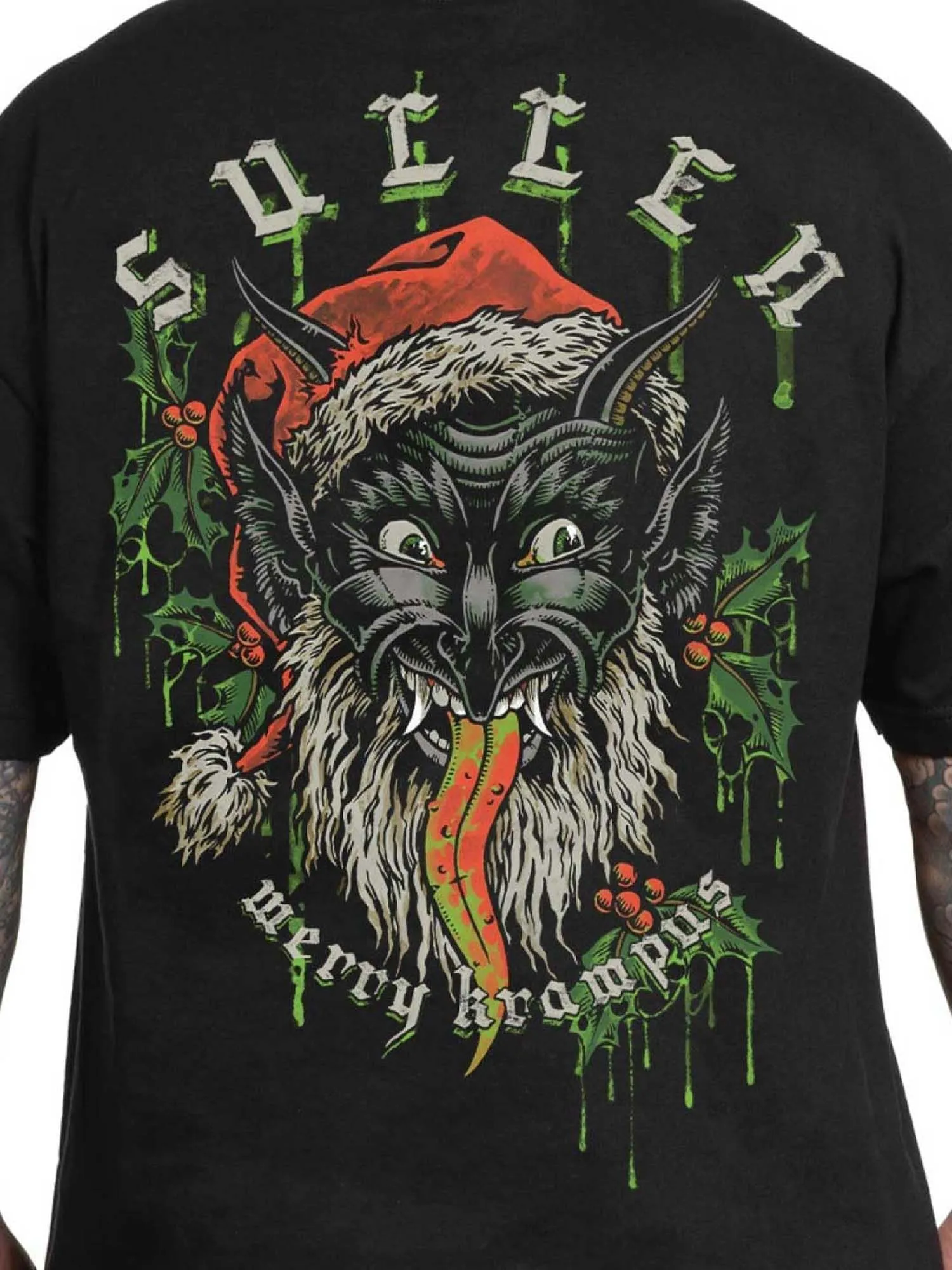 Sullen Men's Merry Krampus Short Sleeve Standard T-shirt