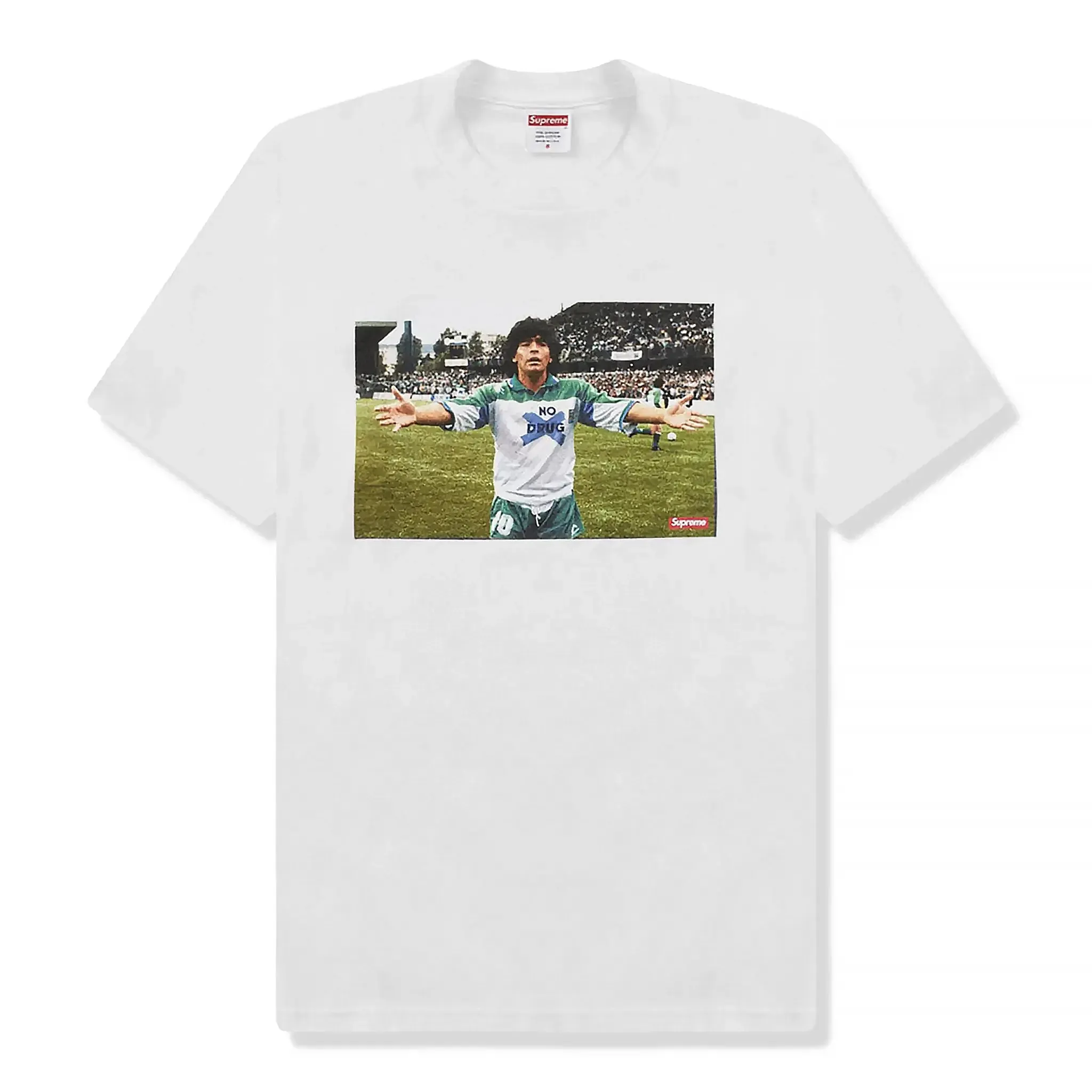 Supreme Maradona White T Shirt