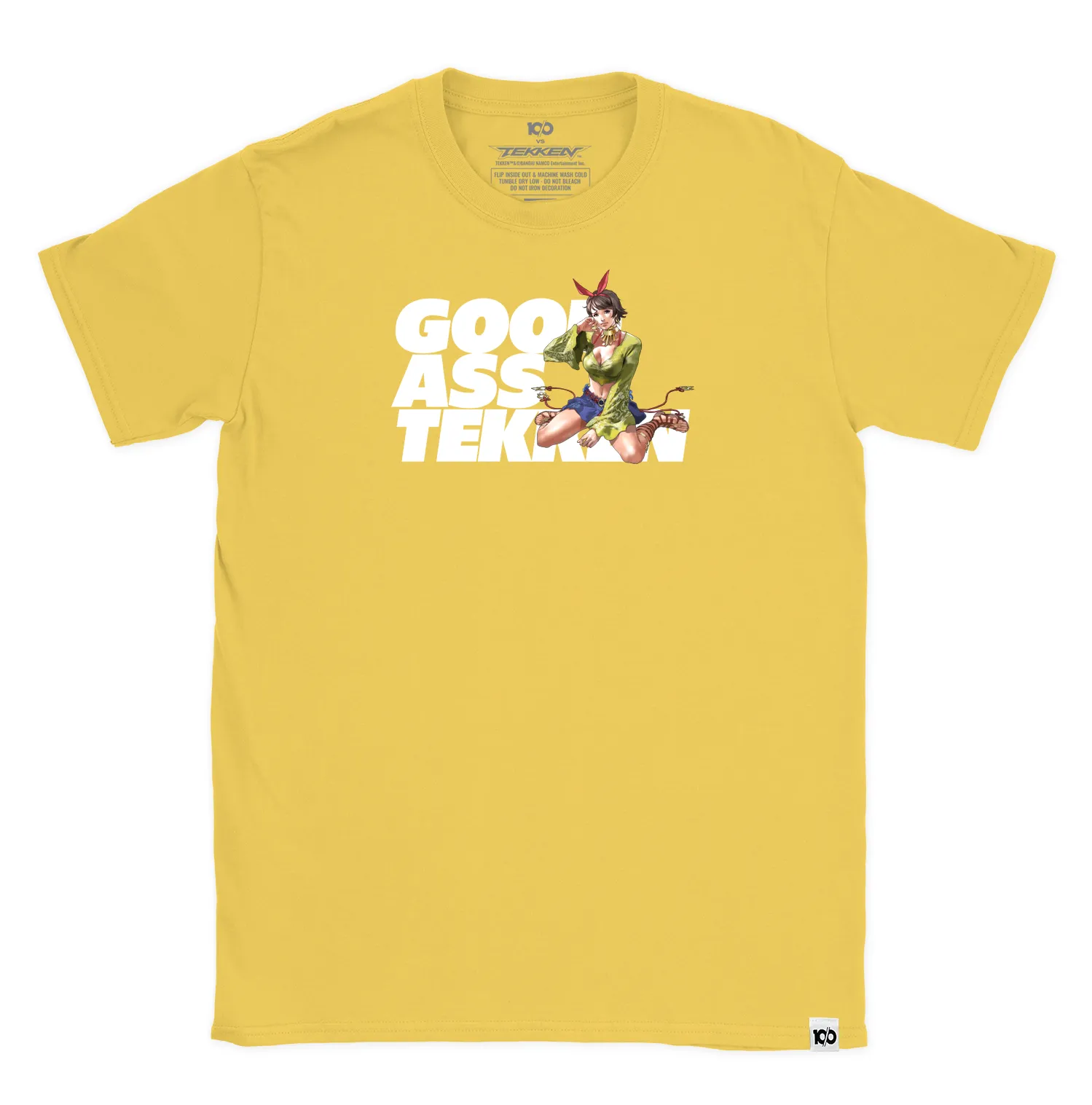 TEKKEN 'GOOD ASS TEKKEN Josie' T-Shirt - Yellow