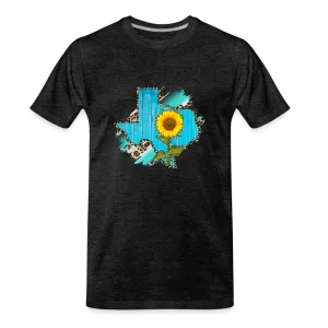 Texan Sunflower: Blossoming Pride in the Lone Star State Premium Organic Tee