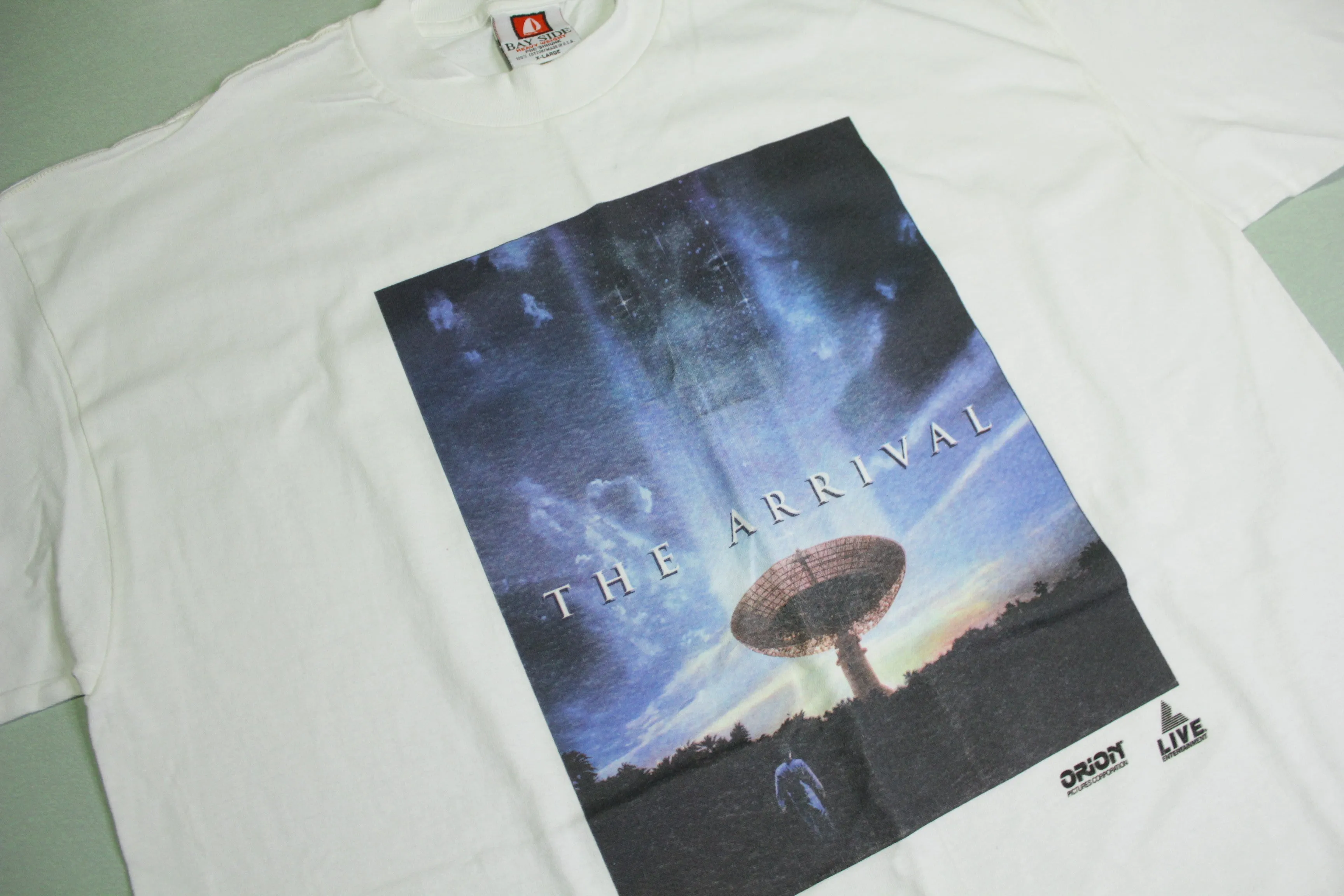 The Arrival 1996 Vintage Orion Made in USA 90's Movie Promo T-Shirt