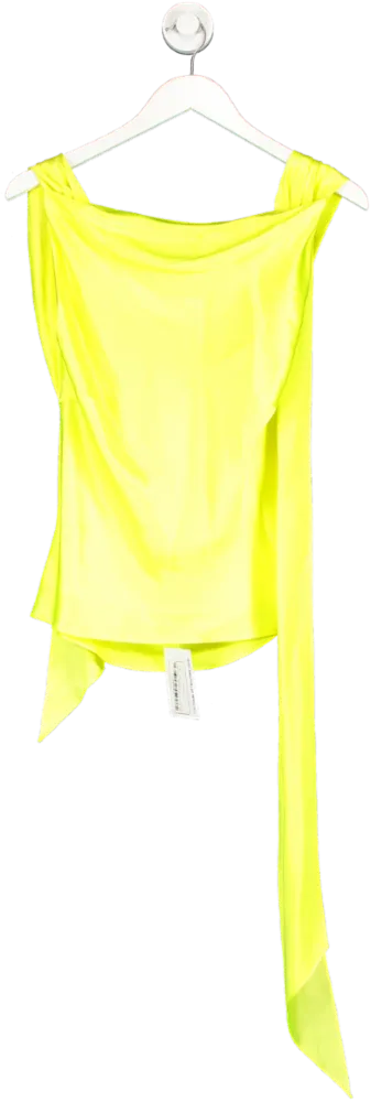 The Bar Yellow The Asher Top UK M