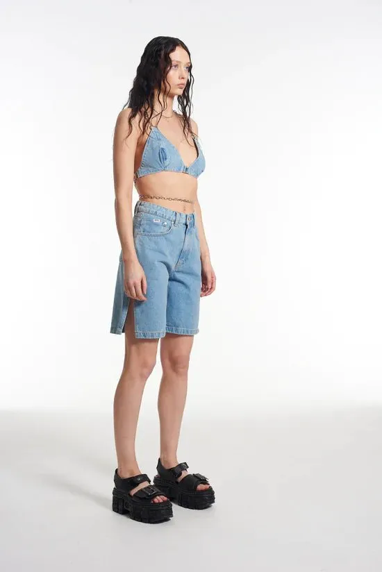 The Ragged Priest Gwen Chain Denim Bralet