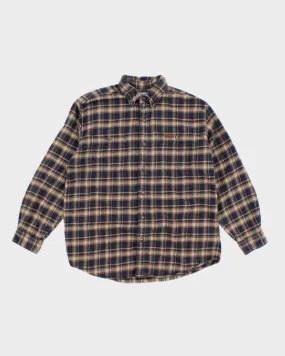 Vintage 90s Carhartt Flannel Shirt - M