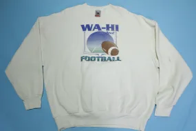 Walla Walla WA-HI Blue Devils Football Vintage 90's FOTL USA Crewneck Sweatshirt