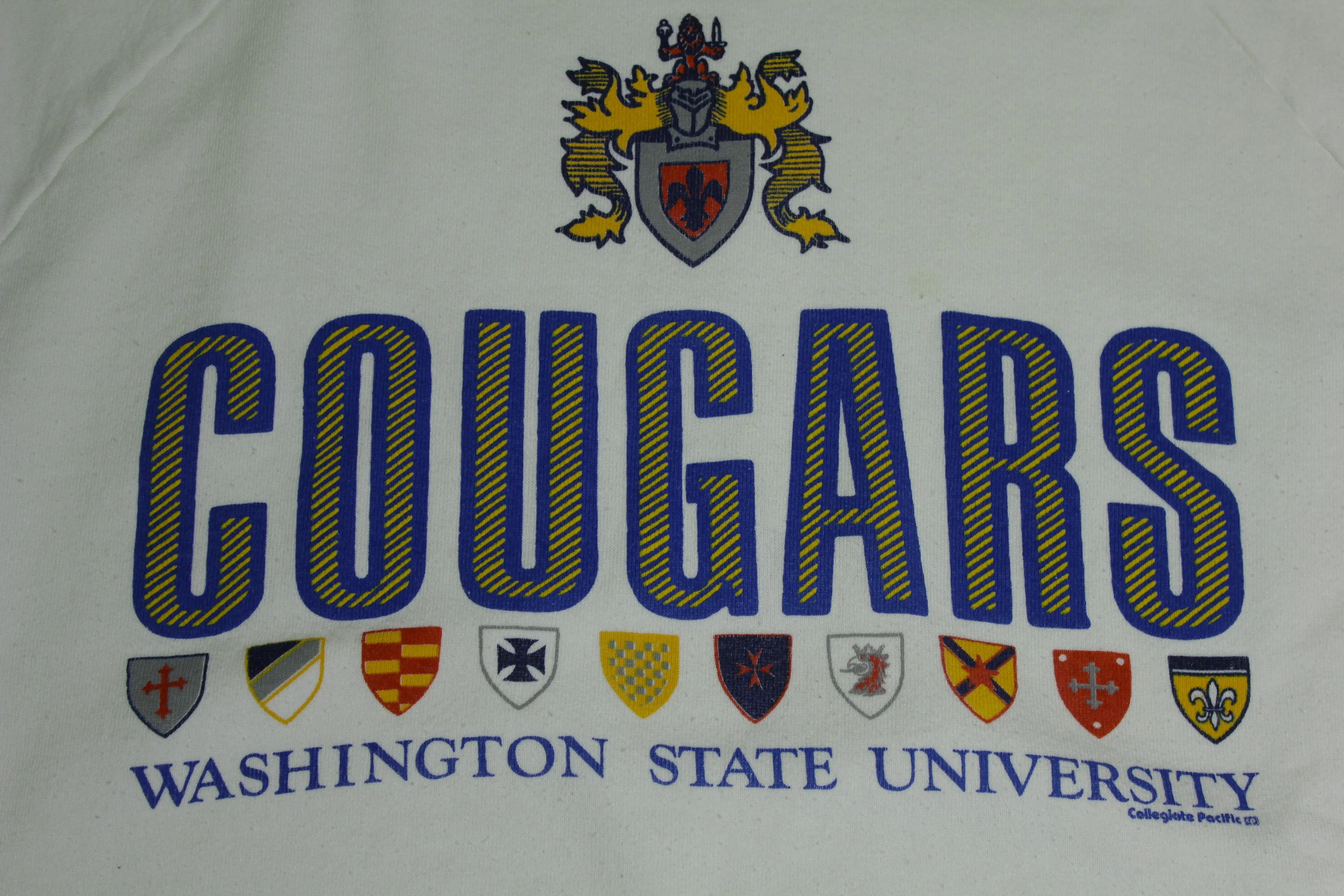 Washington State University WSU Cougars Vintage 90's Jerzees Crewneck Sweatshirt