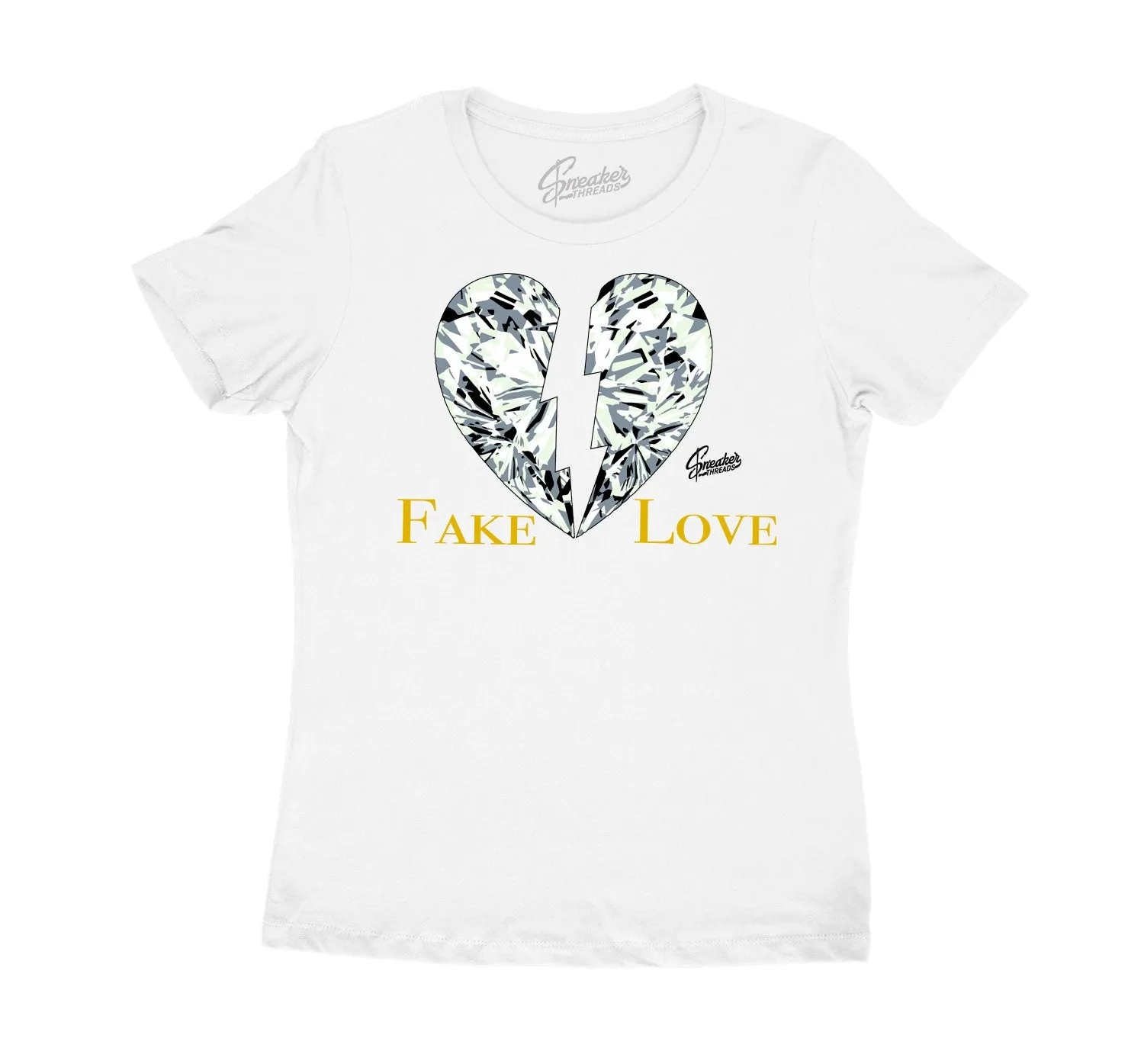 Womens CNY 6 Shirt - Love - White